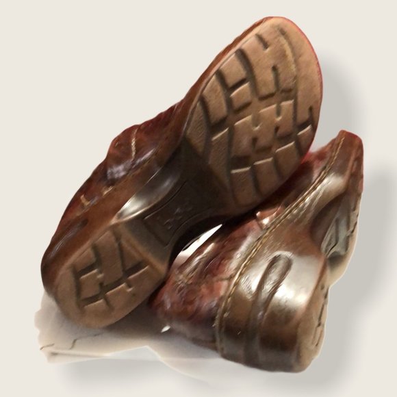 BOC Tooled Floral Pattern Peggy Clog Size 9.5 - Picture 5 of 6